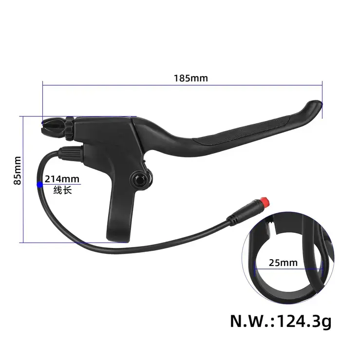 Levier de frein pour trottinette électrique iScooter iX3 iX4 Urban Glide E-Cross One Pro2 SmartGyro