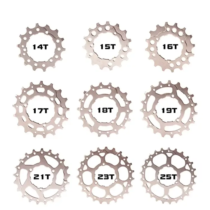 Tout nouveau pignon de volant d'inertie de Cassette de vélo de montagne à 9 vitesses 9S vtt 11T 12T 