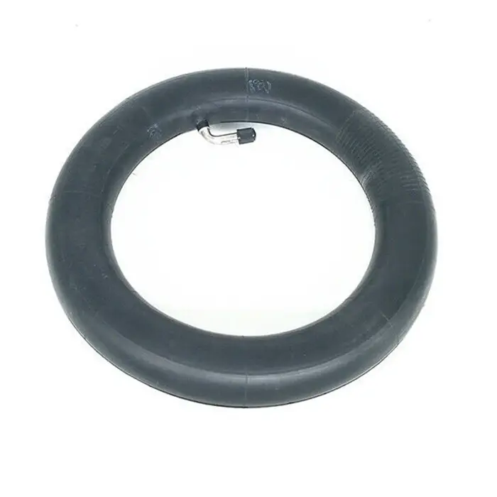 Chambre à air pour vélo pliant caoutchouc butyle 12-1/2x1.75x2-1/4 avec buse américaine incurvée pour petite roue et remplacement durable