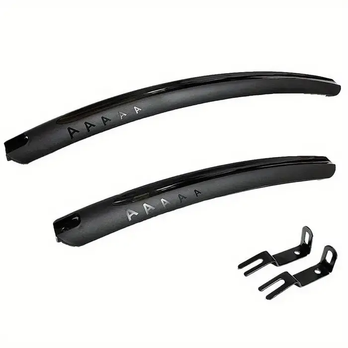 1 jeu de garde-boue pour vélo de route en montagne 700C, détachable rapidement, installation simple,