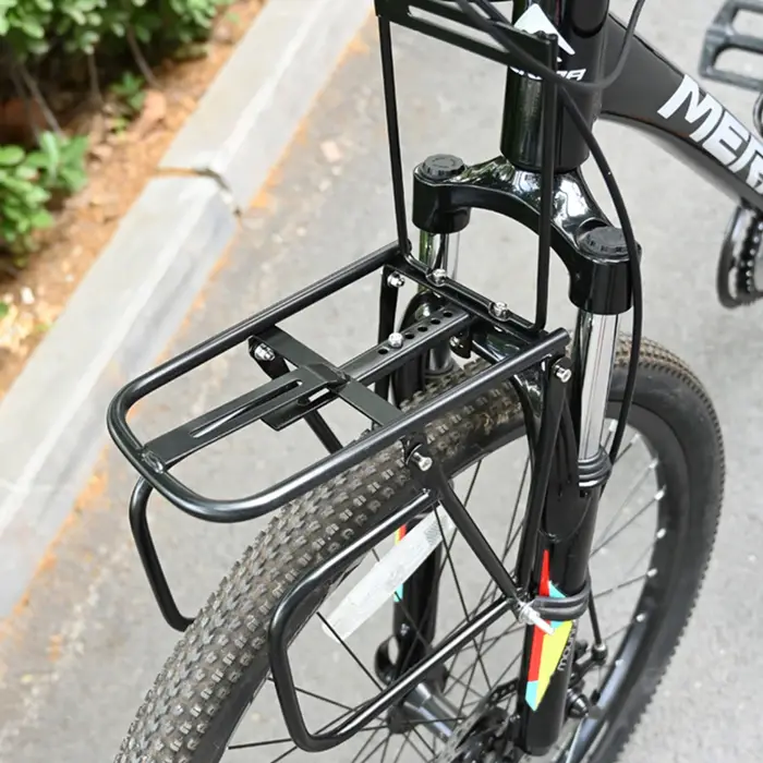 Porte-bagages avant pour vélo de route et vtt