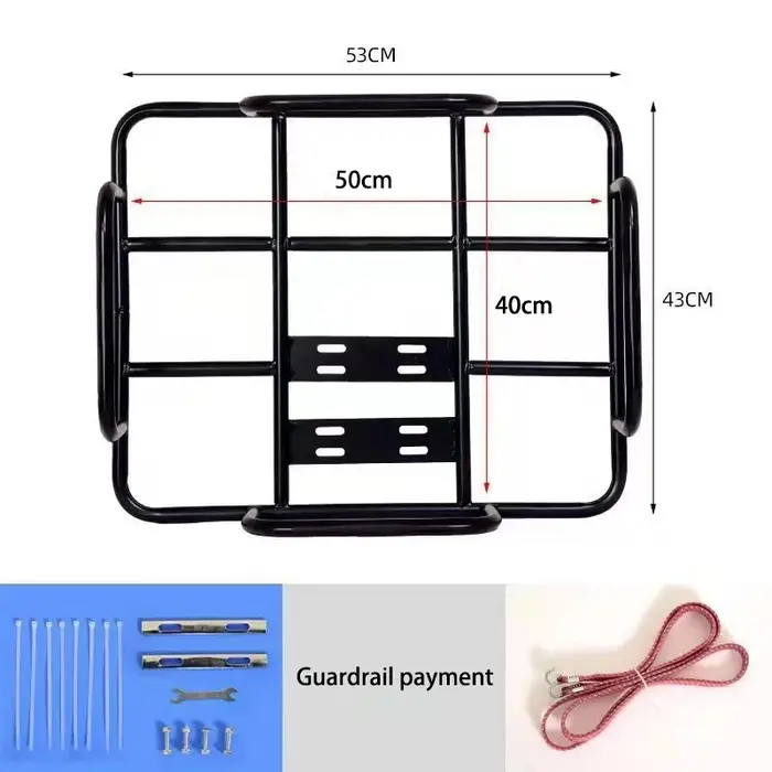 Supports arrière de vélo de route de montagne