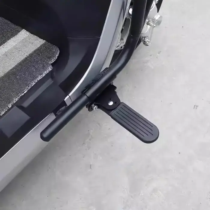 Pédales de vélo pliables légères en nylon/fer – Conception antidérapante pour vélos électriques Yadi