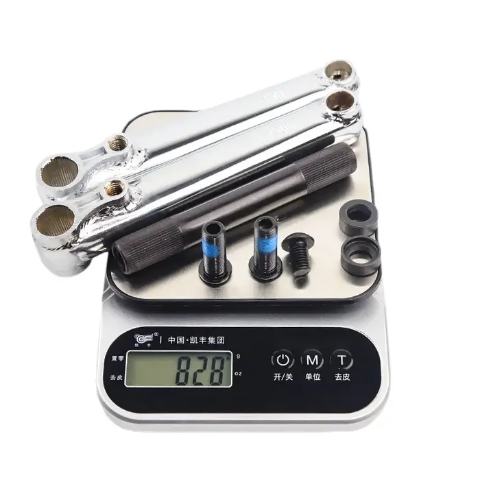 Manivelle de vélo BMX, pédalier BMX 48T*19mm*170mm CRMO