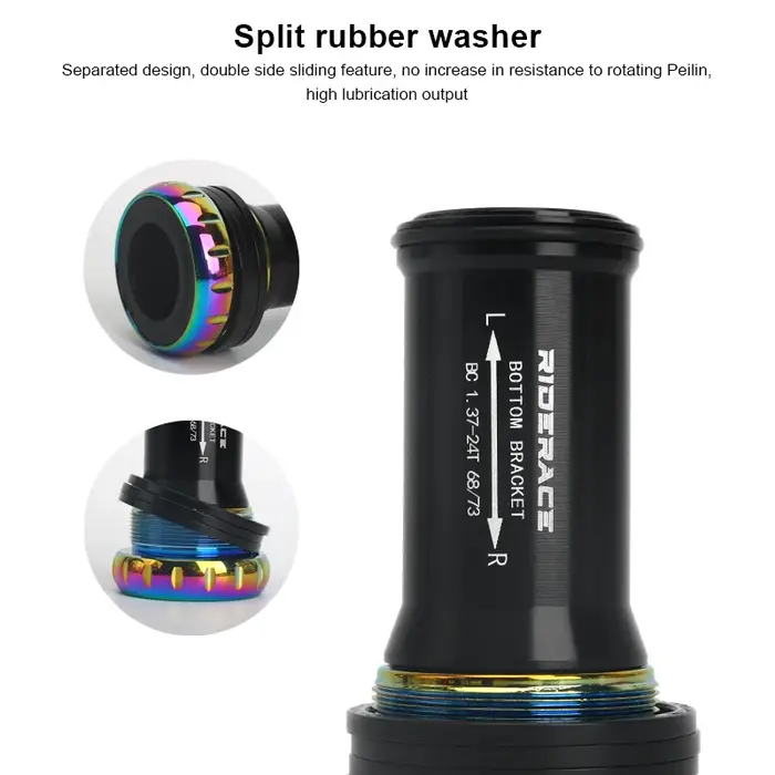 Support de pédalier de vélo, roulement scellé 24 22 MM BB SET BB68/73 vtt, Kit de filetage pour SRAM