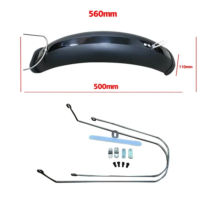 Garde-boue pour vélo à pneus larges de 20 pouces 3.0-4.0