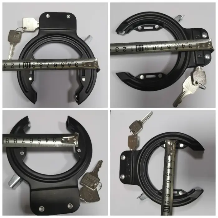 Verrou de fixation de roue pour cadre de vélo
