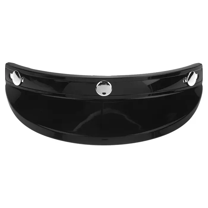 Pare-soleil de visière pour moto, vélo, équestre, fixation PC, teinté