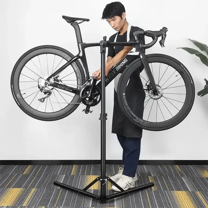 WEST BIKING – support de réparation de vélo pliable
