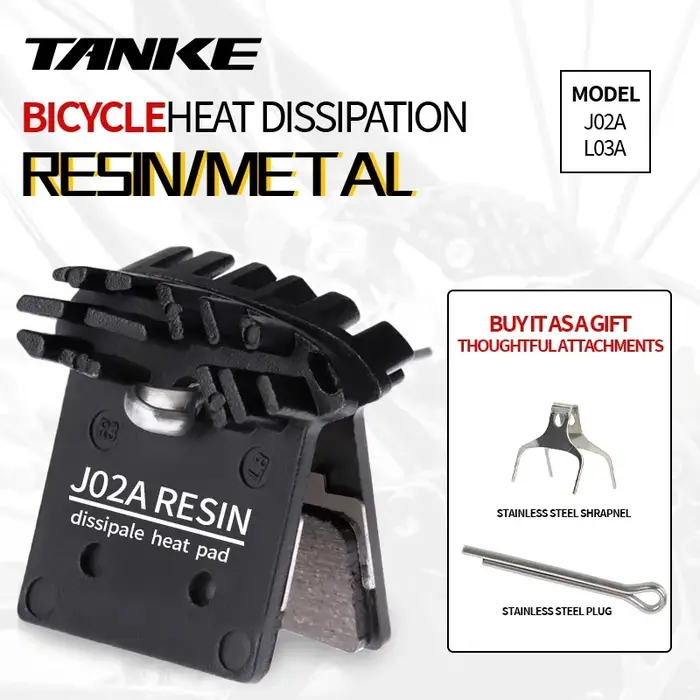 Plaquettes de frein à disque de vélo vtt J02A résine Ice Tech vélo freins hydrauliques étriers SLX D