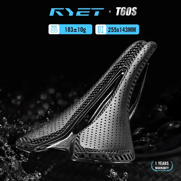 RYET – selle de vélo légère imprimée en 3D