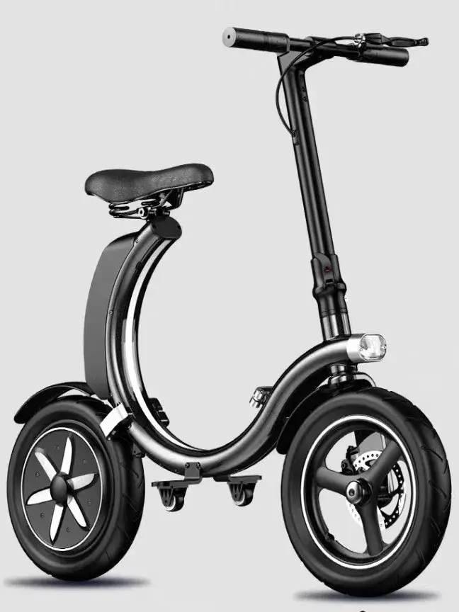 Vélo électrique pliant, petit, ultra-léger et portable, transport de batteries au lithium, aide à co