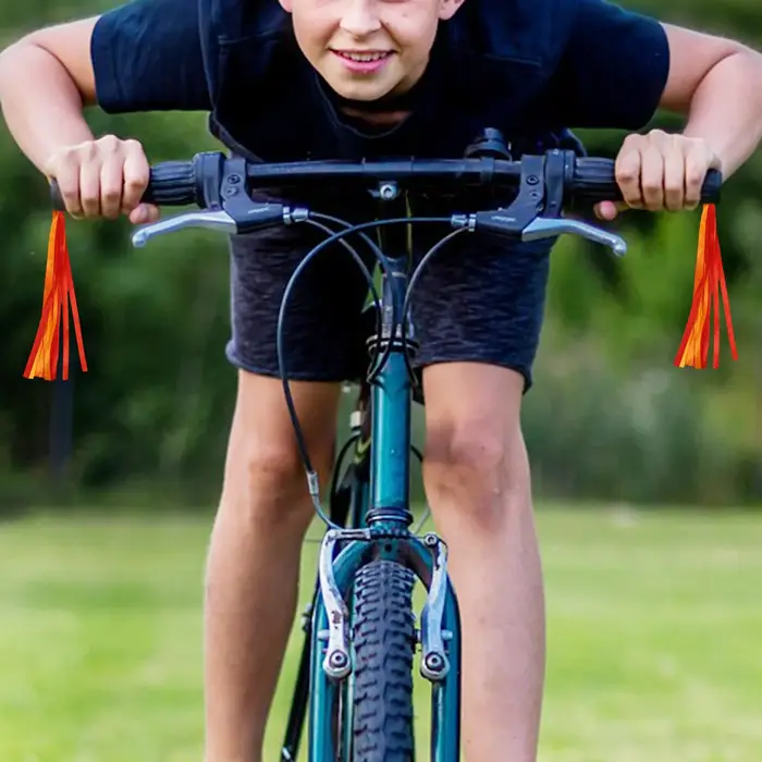 1 Paire de Guirlandes Décoratives pour Guidon de Vélo