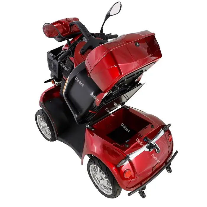 Stock ue Scooter de mobilité pliant électrique 4 roues