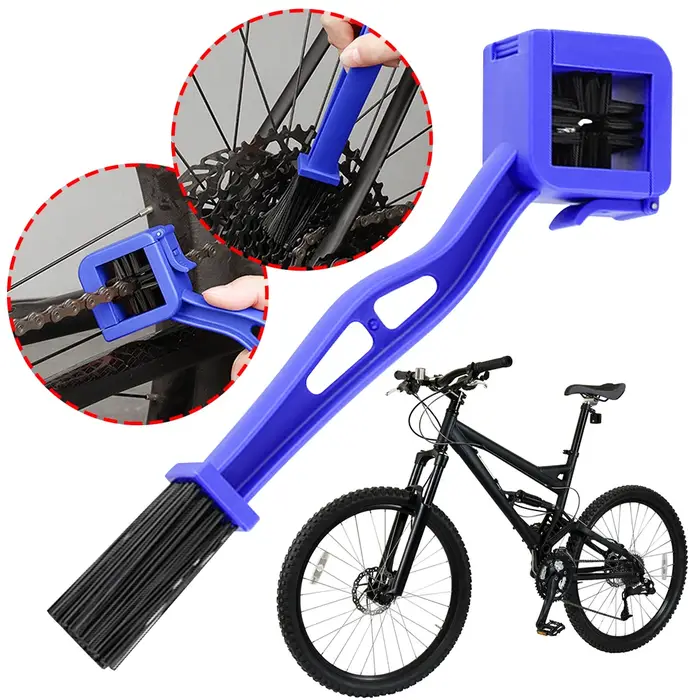 Brosse de nettoyage de chaîne de vélo