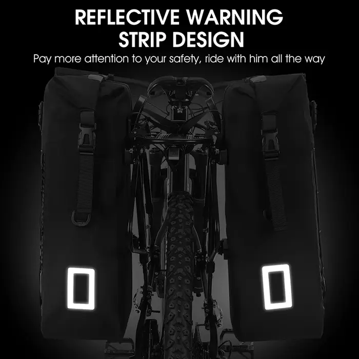 Sac de vélo WEST BIKING entièrement étanche