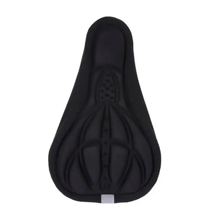 Housse de selle de vélo, coussin en mousse de silicone rembourré 3D, pour vélo de montagne, de route