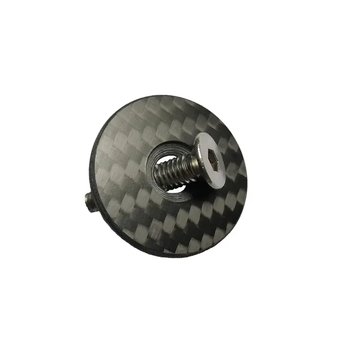BALUGOE casque de vélo capuchon supérieur en carbone tige
