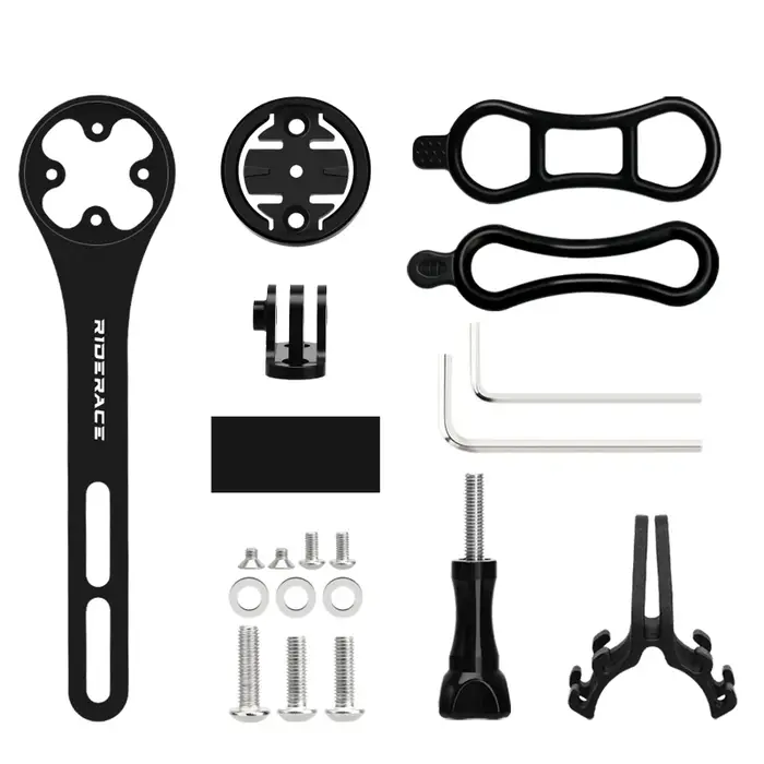 Support d'ordinateur de vélo en alliage d'aluminium pour Garmin GPS Gopro