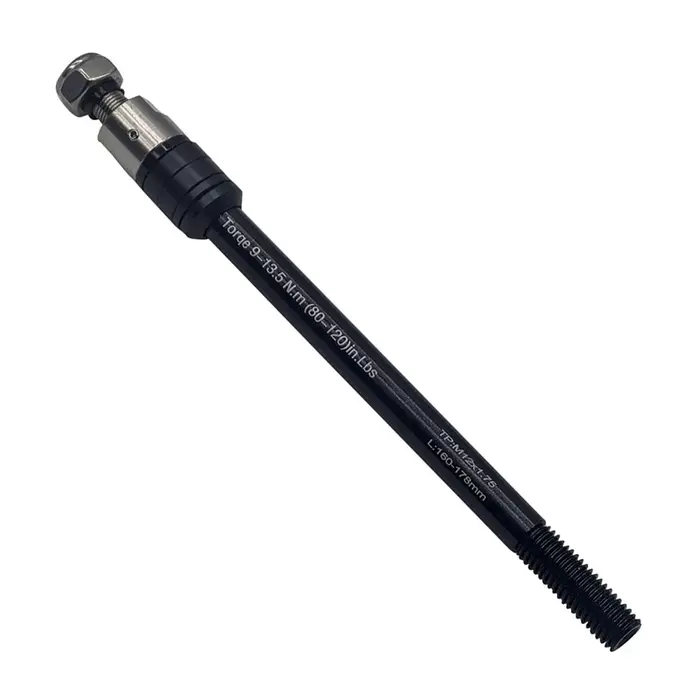 Adaptateur d'axe traversant pour remorque de vélo M12x1.0/1.5/1.75 pour axes arrière de 160-178 mm