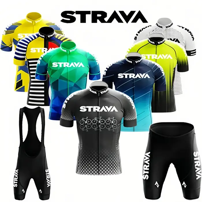 Strava – tenue de cyclisme pour hommes