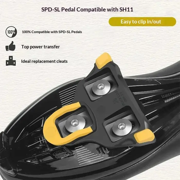 Cales de pédale autobloquantes SPD SL pour vélo de route
