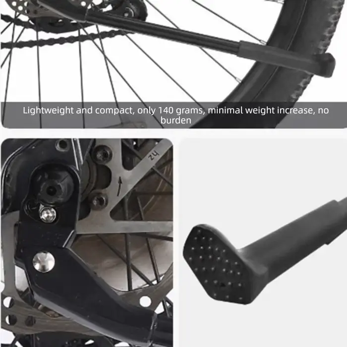 Béquille de vélo réglable solide fiable côté