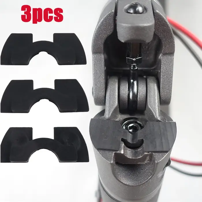 Pièce de Scooter électrique pour Xiaomi Mijia M365/accessoires, 3 pièces, pôle en caoutchouc, coussi