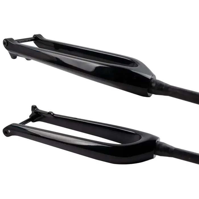 Nouveau VTT entièrement en Fiber de carbone UD VTT frein à disque 15x110mm Boost fourche de vélo améliorée à axe traversant câble intérieur conique