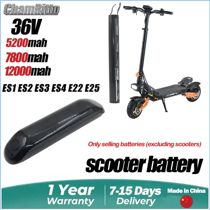 Batterie externe 36V 5200mAh 7800mAh 12800mAh Ninebot Segway