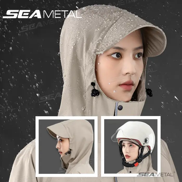 SEAMETAL – veste imperméable de cyclisme unisexe