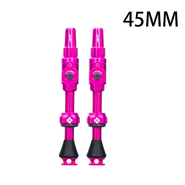 Valves de pneus à chambre à air MUC-OFF à grand diamètre pour vélos de route et de montagne