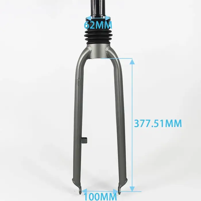 Accessoire de vélo E/Trekking en aluminium, fourche avant de vélo à Suspension unique 700C