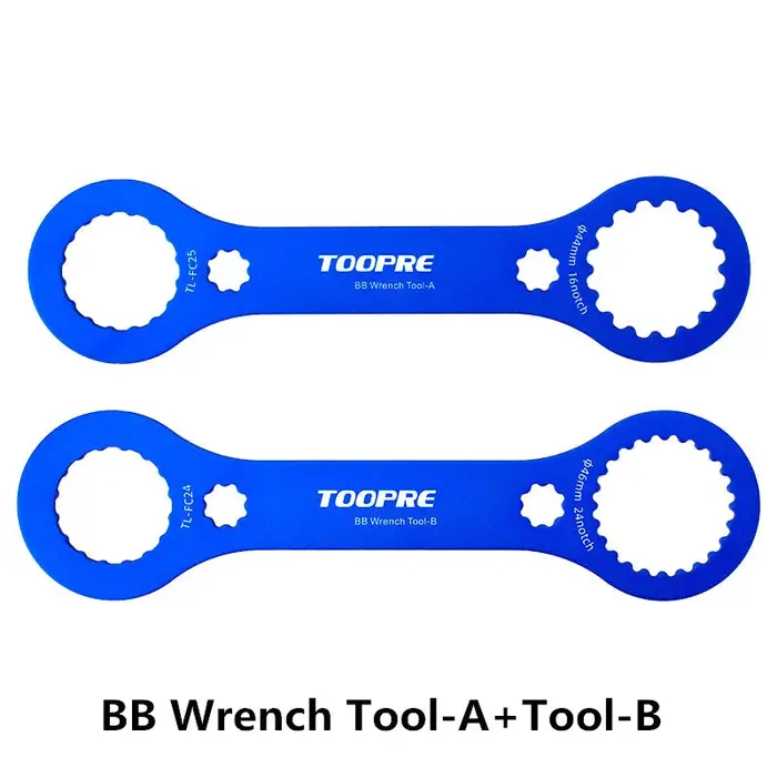 Clé de montage de boîtier de pédalier de vélo DUB BB 44/46mm 16/24 encoches