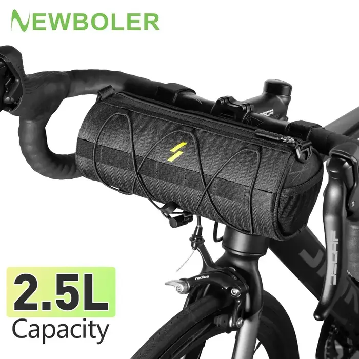 NEWBOLER nouveau sac de guidon sacs de vélo cadre sacoche multifonction Portable sac à bandoulière accessoire