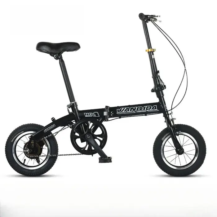 Vélo pliable, petit vélo de 12 pouces pour garçons et filles, transmission portable et ultralégère a