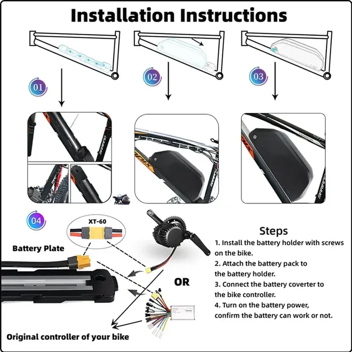 Kit vélo électrique 72V 3000W