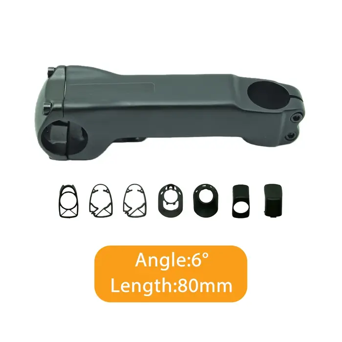 Full Carbon 6 ° Tige de vélo de route Aero Riser avec câblage interne intégré et cockpit dissimulé pour SL7 70mm-130mm