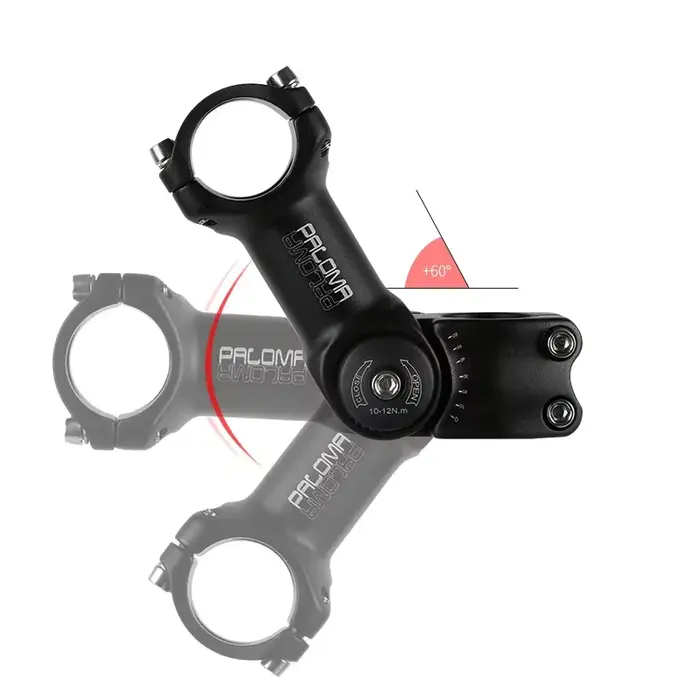 Potence pour guidon de vélo de route et VTT