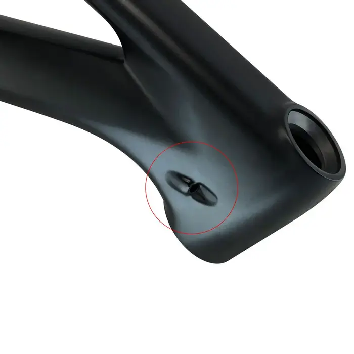 Cadre de vélo en carbone T800 vtt