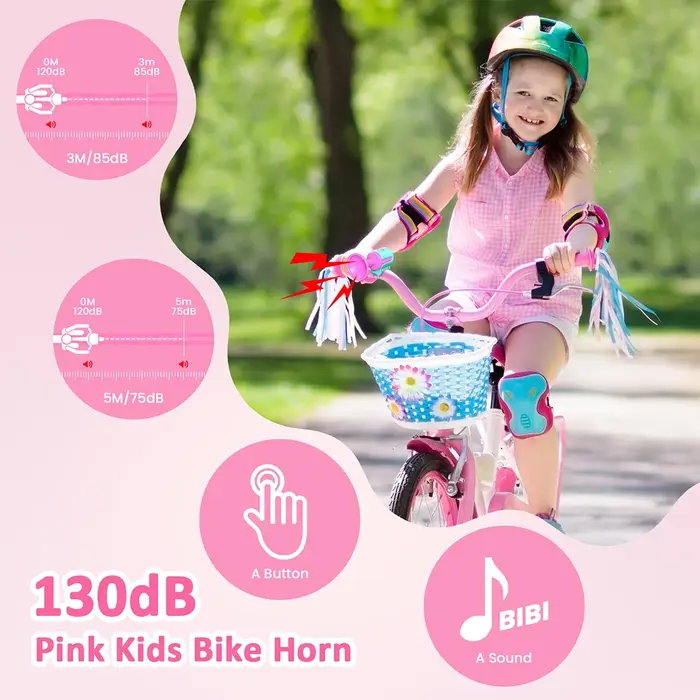 Cloche forte pour vélo pour enfants