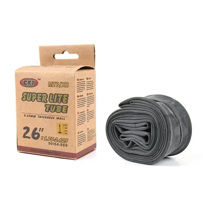 CHAOYANG Tube de vélo vtt 26 27.5 29 pouces 1.75-2.1/2.35 FV 33mm 48mm pneu intérieur