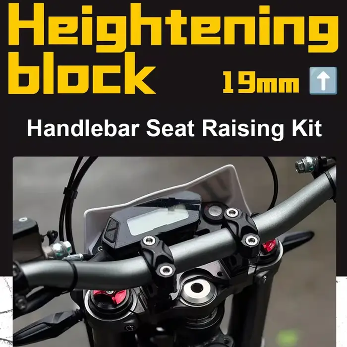 Bloc de rehausse de guidon et de selle UB pour vélo électrique tout-terrain Super Ebike Ultra Bee