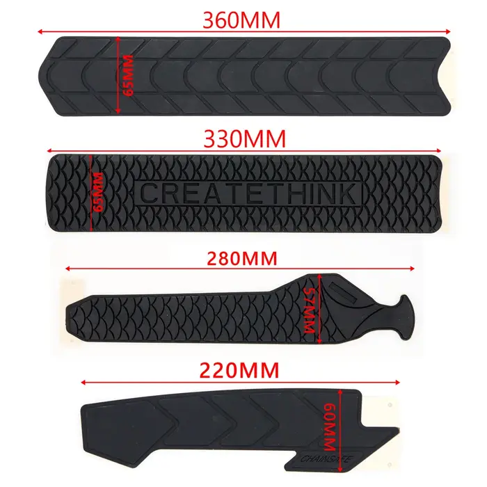 KOCEVLO – autocollant de chaîne de vélo, protecteur anti-rayures, autocollant antidérapant pour vtt/