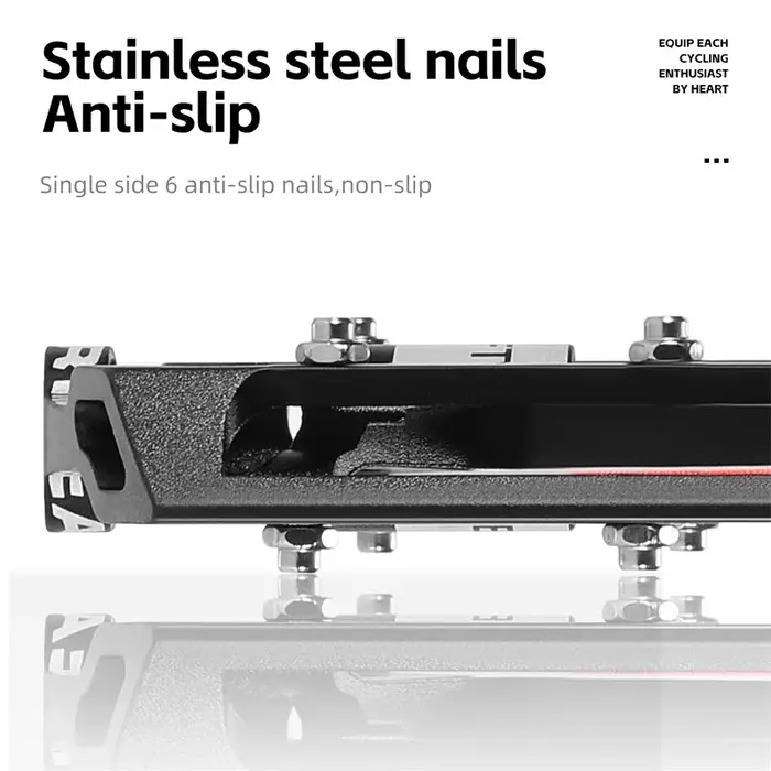 Pédales de vélo en alliage d'aluminium CNC 7075