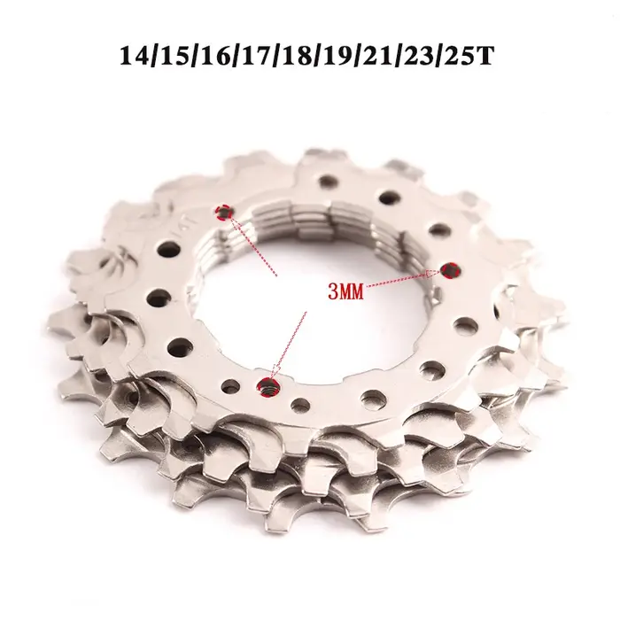 Pignon de volant d'inertie de Cassette de vélo de montagne de haute qualité 12 vitesses vtt 11T 12T 13T 15T 17T 21T 23T 25T convient à SHIMANO SRAM Sunrace