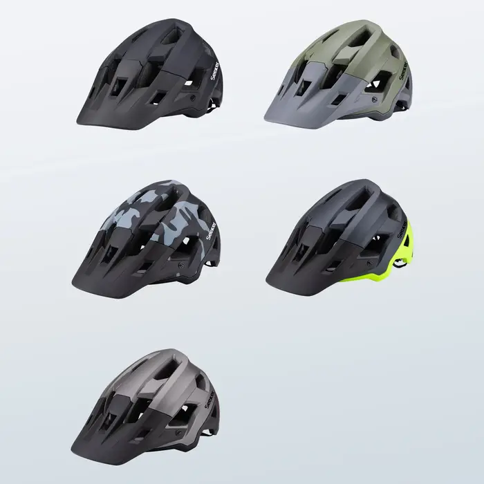Casque de vélo Seeker adulte une pièce casques de vélo de route de montagne hommes et femmes taille L casque de vélo équipement d'équitation en plein air