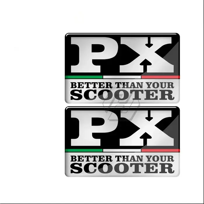 Autocollant de moto 3D pour Scooter Piaggio Vespa PX125 PX150 PX200 PX 125 150 200