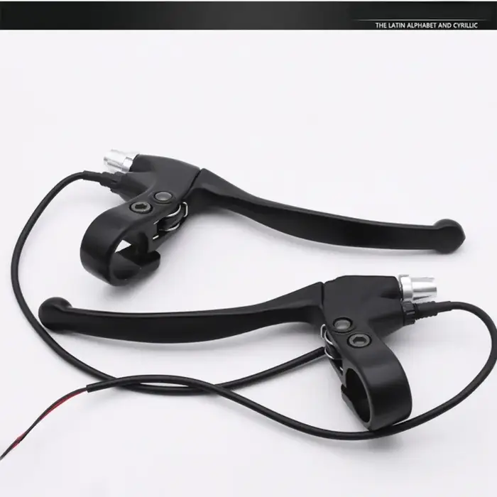 1 paire de leviers de frein arrière pour vélo électrique