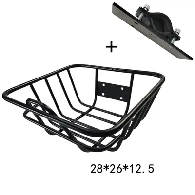 Panier de vélo électrique, sacoche de 20 pouces pour Scooter, rangement avant et arrière, pièces de 